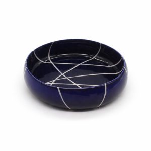 Orb Oval Salata Kasesi – Lacivert